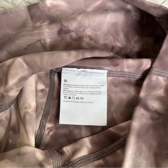 lululemon athletica high rise diamond dye pink Align Leggings - Picture 4 of 4